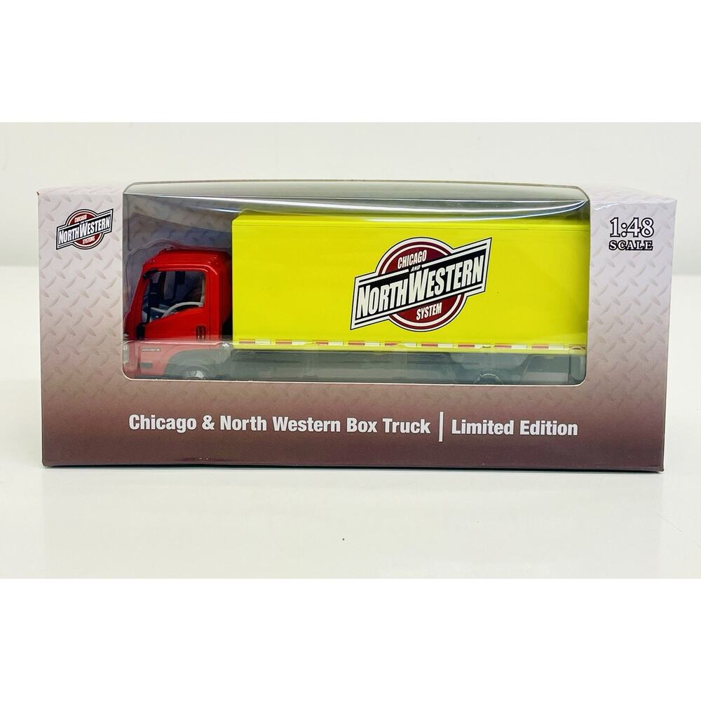 Menards Gold Line Chicago & North Western CNW Isuzu Box Truck 279-3841 New